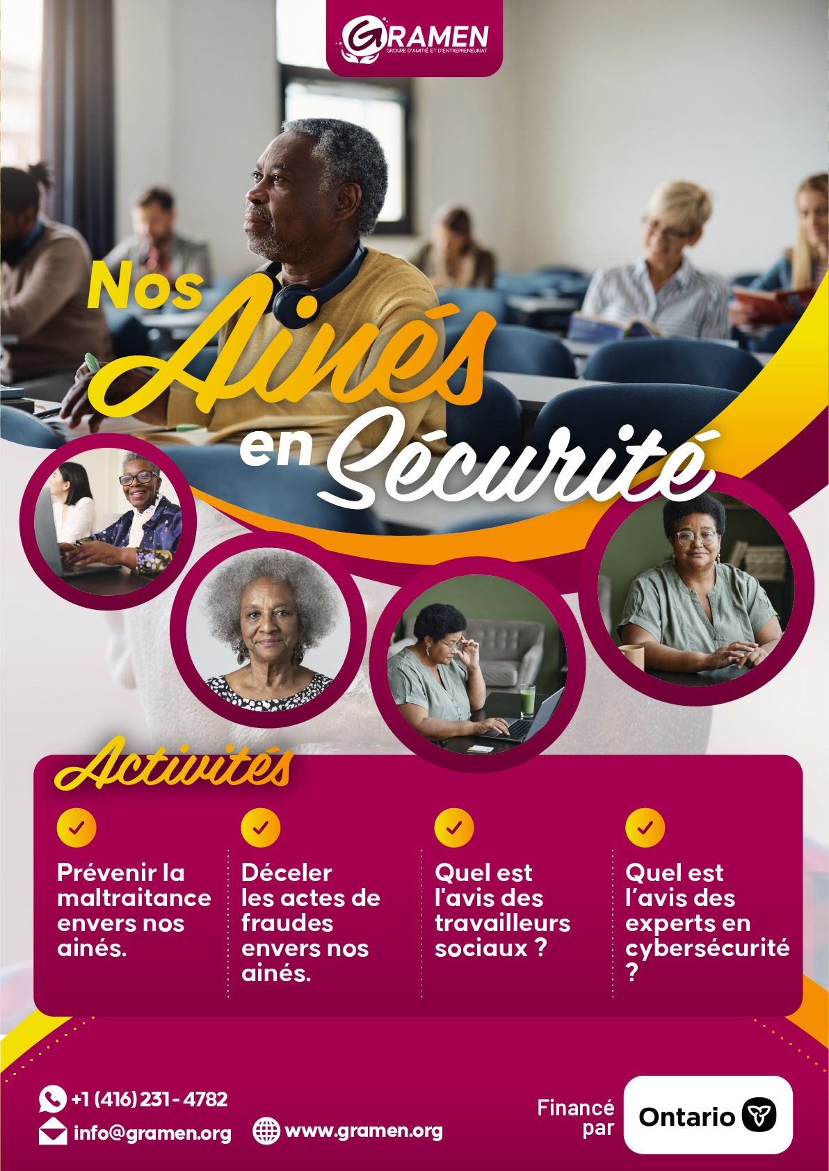 Project «Nos Ainés en Sécurité»