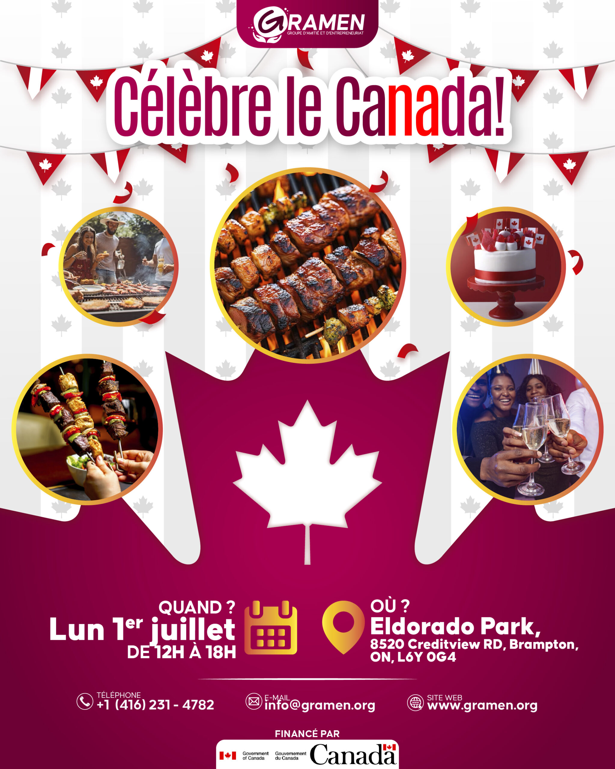 Gramen Célèbre le Canada