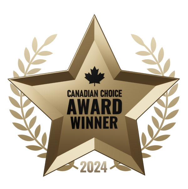 Écusson Canadian Choice Award Winner 2024